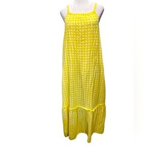 Free Assembly Gingham Maxi Dress size XL Beautiful and light materials.